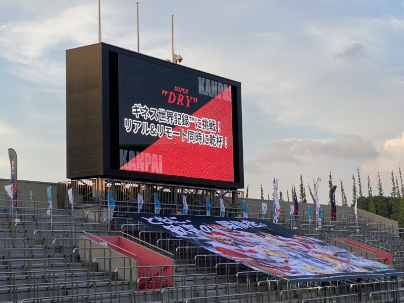 ラグビーワールドカップパブリック　日本対チリ戦