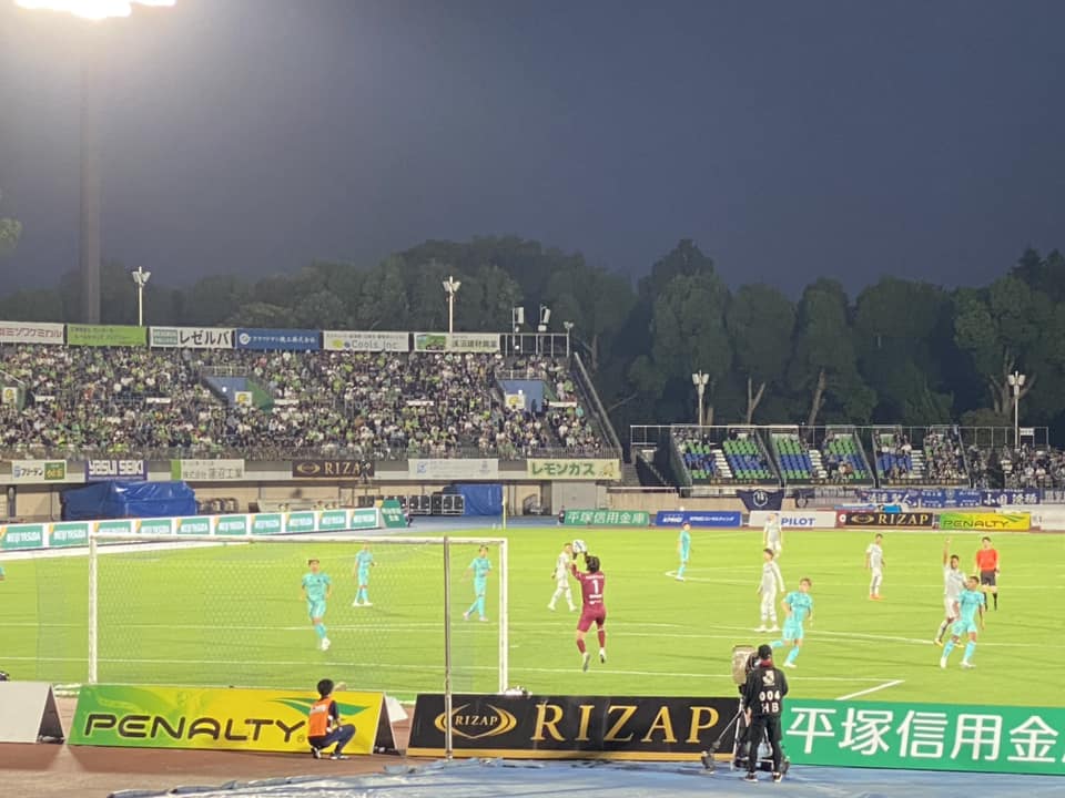 湘南ベルマーレ　アビスパ福岡戦