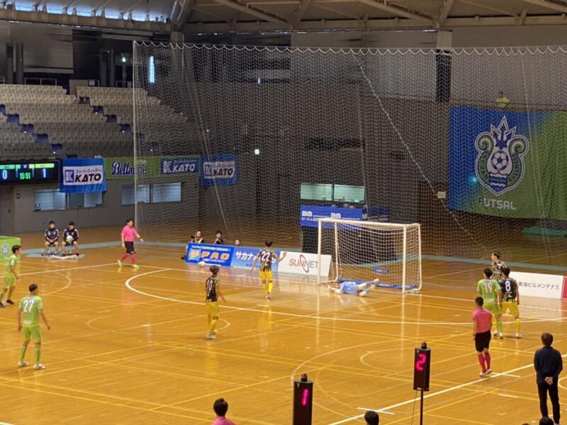 湘南ベルマーレフットサルクラブ　ペスカドーラ町田戦