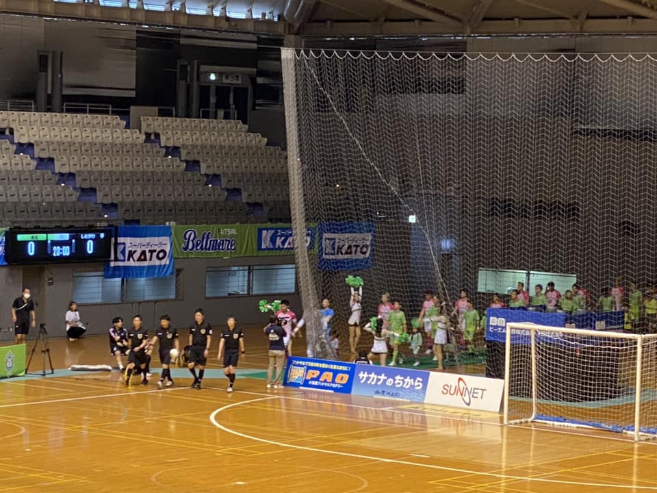 湘南ベルマーレフットサルクラブ　しながわシティ戦