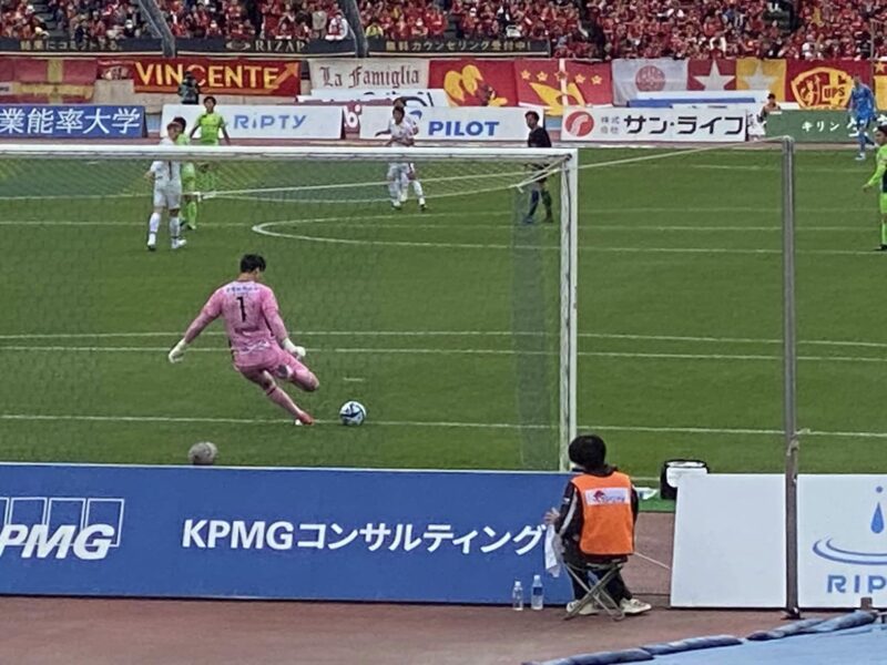 湘南ベルマーレ　名古屋グランパス戦