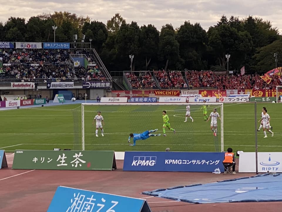 湘南ベルマーレ　名古屋グランパス戦