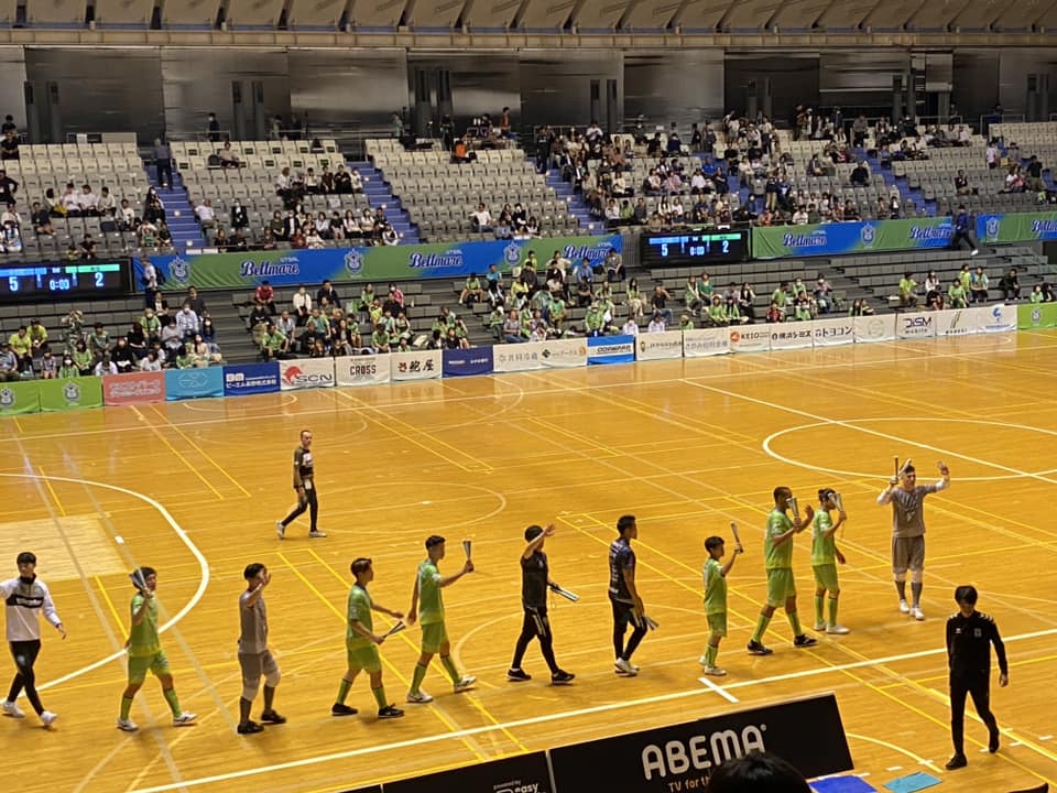 湘南ベルマーレフットサル　名古屋オーシャンズ戦