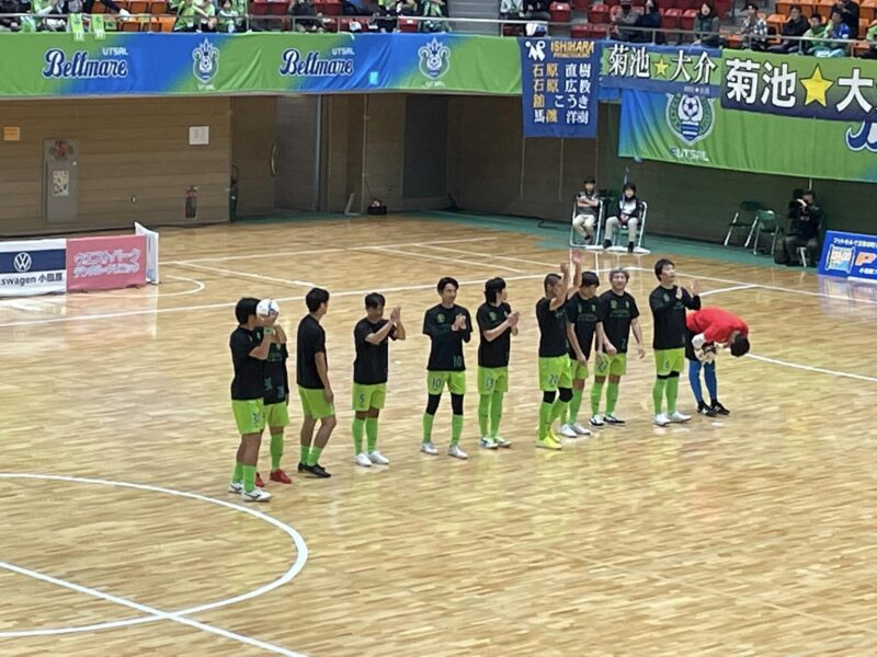 湘南ベルマーレフットサル　フウガドールすみだ戦