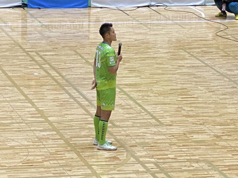 湘南ベルマーレフットサル　フウガドールすみだ戦