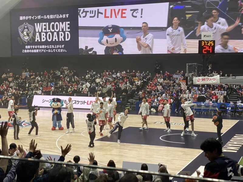 新しい港/横浜ビー・コルセアーズ　三遠ネオフェニックス戦