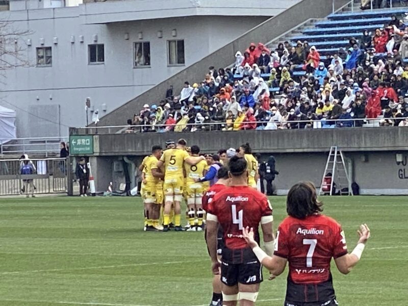 東京サントリーサンゴリアスvs横浜キャノンイーグルス戦