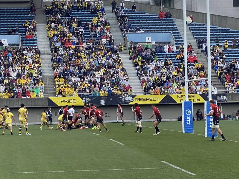 東京サントリーサンゴリアスvs横浜キャノンイーグルス戦