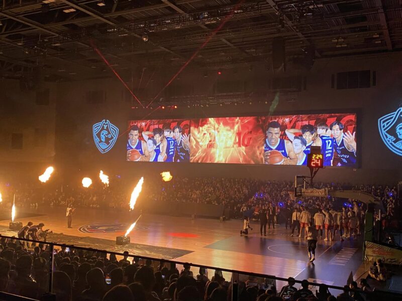 新しい港/横浜ビー・コルセアーズ　三遠ネオフェニックス戦