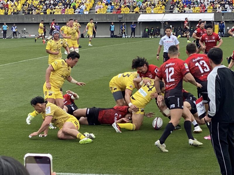 東京サントリーサンゴリアスvs横浜キャノンイーグルス戦