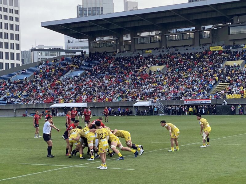 東京サントリーサンゴリアスvs横浜キャノンイーグルス戦