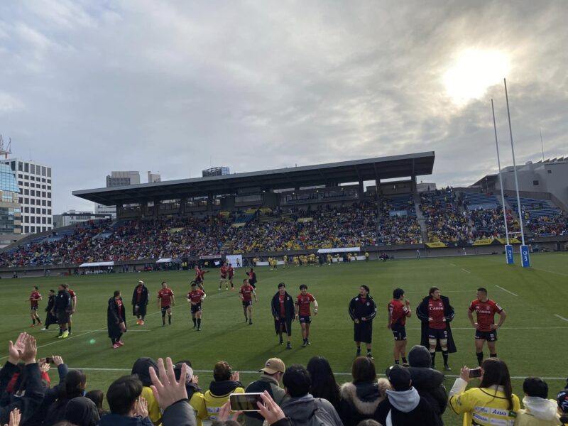 東京サントリーサンゴリアスvs横浜キャノンイーグルス戦