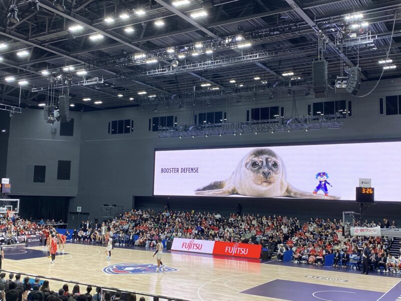 新しい港/横浜ビー・コルセアーズ　三遠ネオフェニックス戦