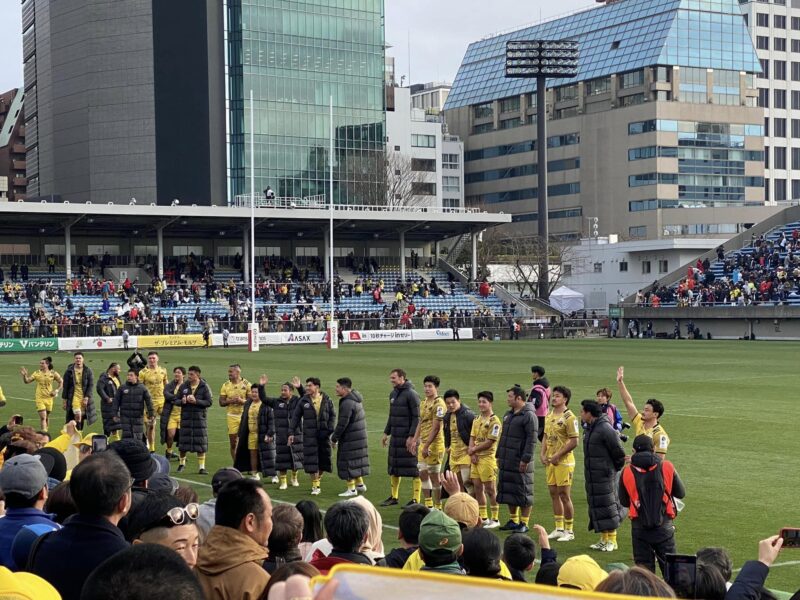 東京サントリーサンゴリアスvs横浜キャノンイーグルス戦