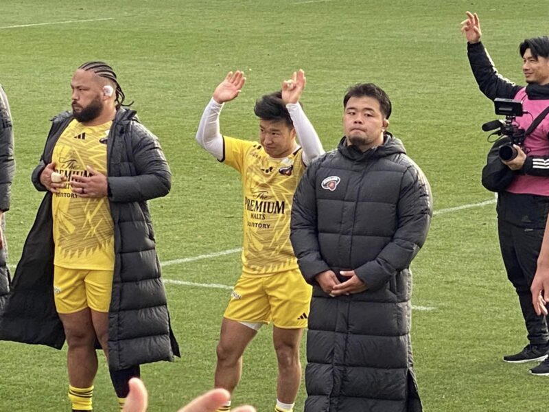 東京サントリーサンゴリアスvs横浜キャノンイーグルス戦