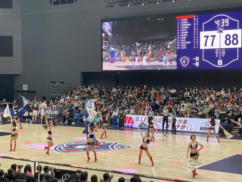 新しい港/横浜ビー・コルセアーズ　三遠ネオフェニックス戦