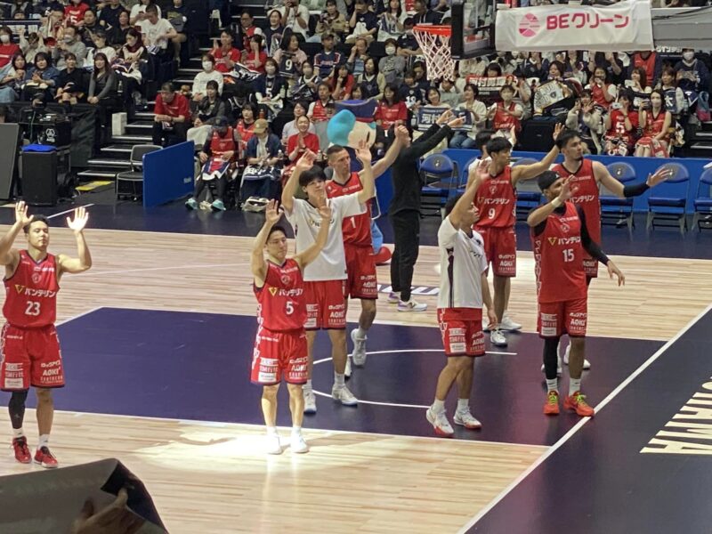 新しい港/横浜ビー・コルセアーズ　三遠ネオフェニックス戦