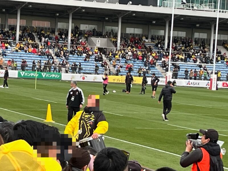 東京サントリーサンゴリアスvs横浜キャノンイーグルス戦