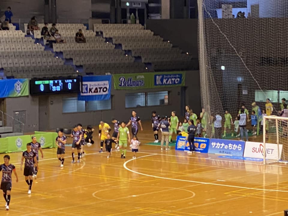 湘南ベルマーレフットサル　しながわシティ戦