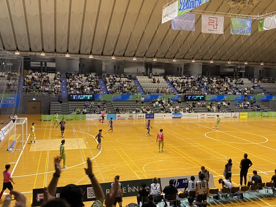 湘南ベルマーレフットサル　しながわシティ戦