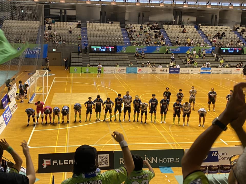 湘南ベルマーレフットサル　ペスカドーラ町田戦