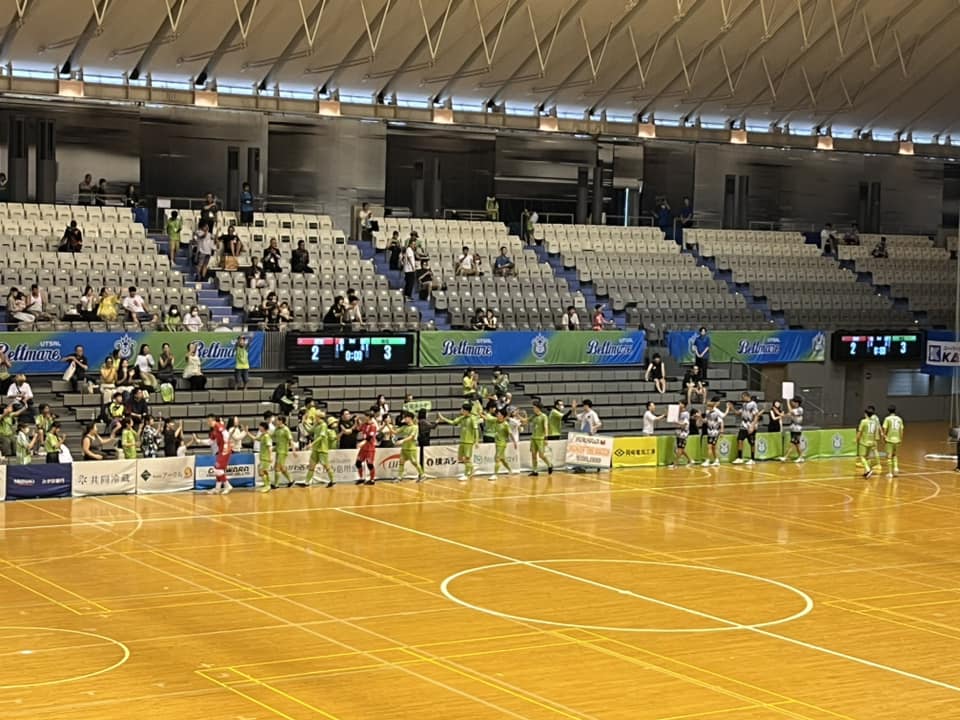 湘南ベルマーレフットサル　バルドラール浦安戦