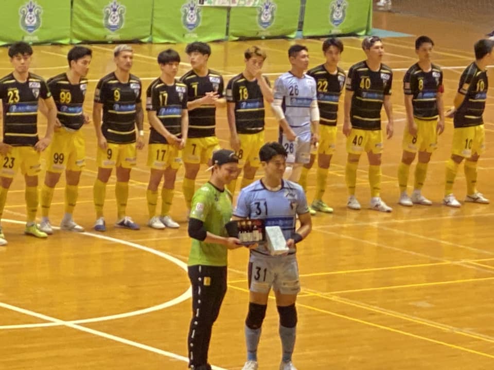 湘南ベルマーレフットサル　ペスカドーラ町田戦