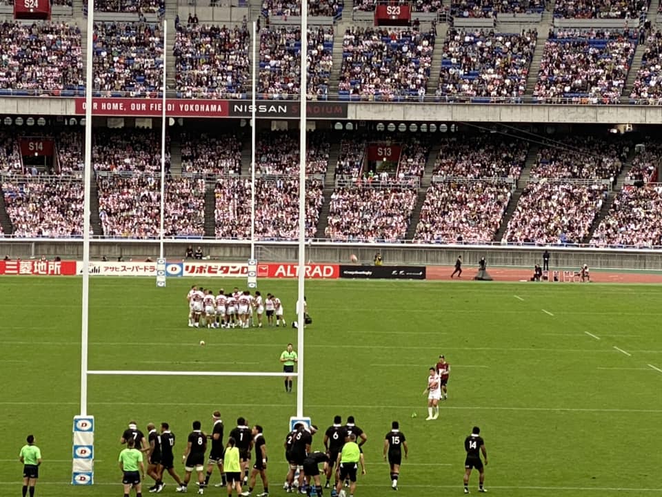 ラグビー日本代表　ニュージーランド戦