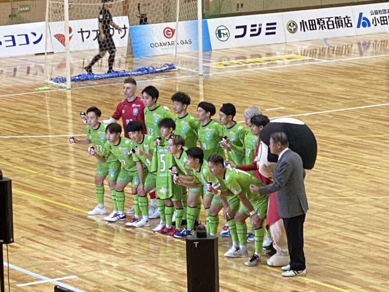 湘南ベルマーレフットサル　バサジィ大分戦