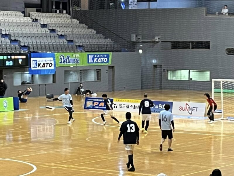 湘南ベルマーレフットサル　シュライカー大阪戦