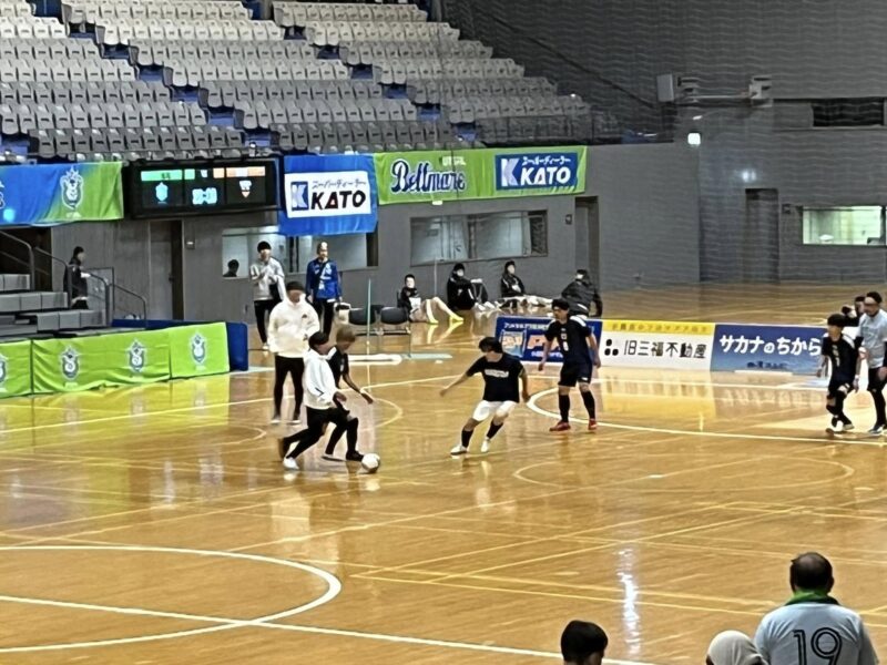 湘南ベルマーレフットサル　シュライカー大阪戦