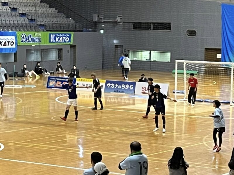 湘南ベルマーレフットサル　シュライカー大阪戦