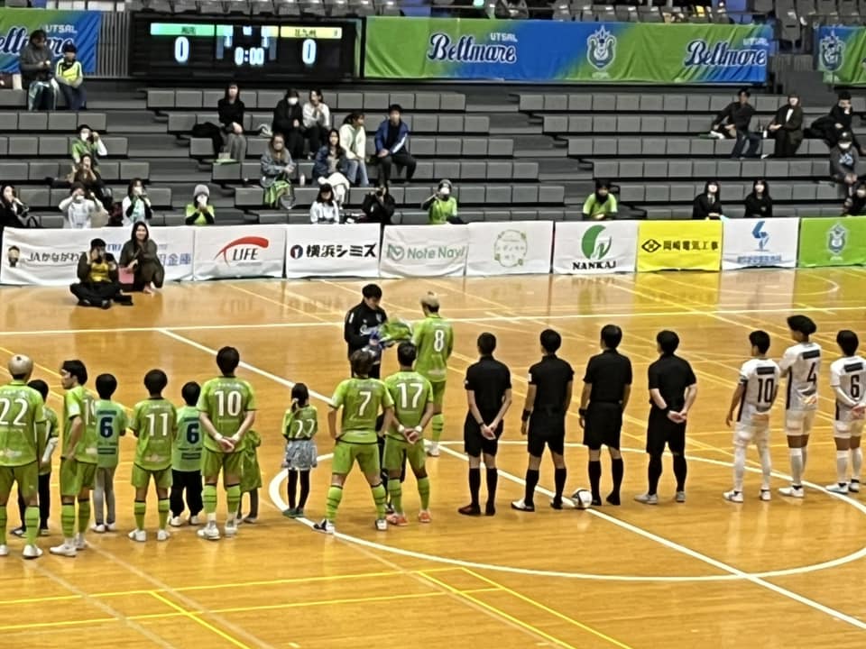 湘南ベルマーレフットサルクラブ　ボルクバレット北九州戦