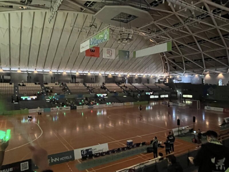 湘南ベルマーレフットサル　シュライカー大阪戦