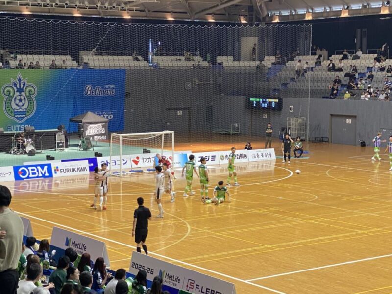 湘南ベルマーレフットサル　バサジィ大分戦