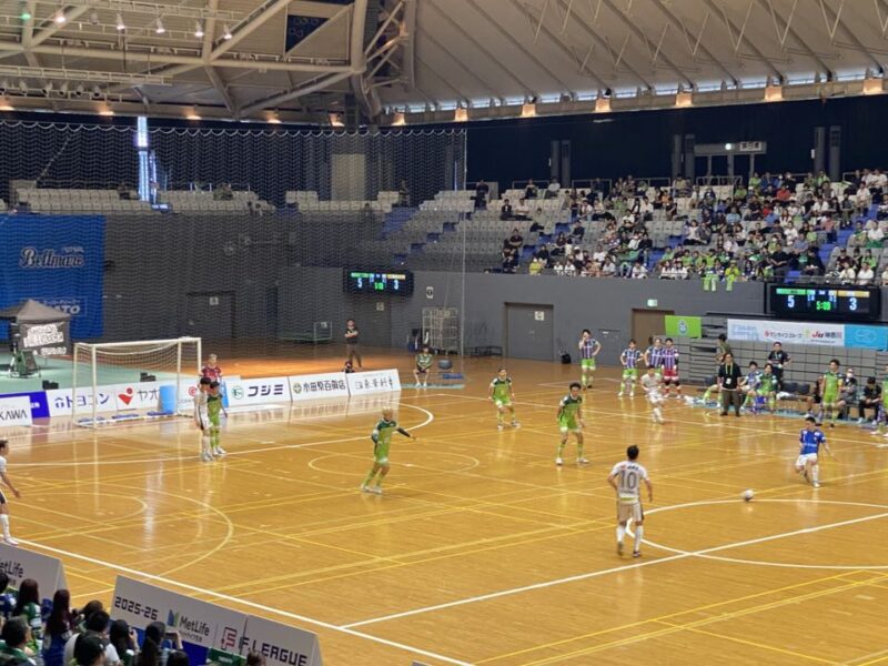 湘南ベルマーレフットサル　バサジィ大分戦