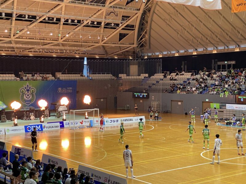 湘南ベルマーレフットサル　バサジィ大分戦