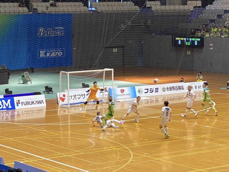 湘南ベルマーレフットサル　ボルクバレット北九州戦