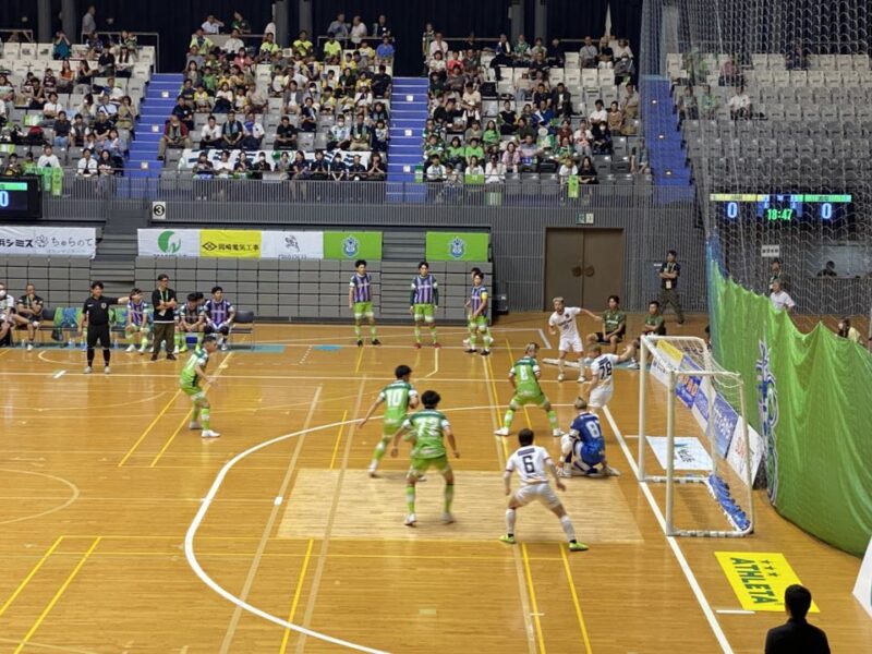 湘南ベルマーレフットサル　ボルクバレット北九州戦