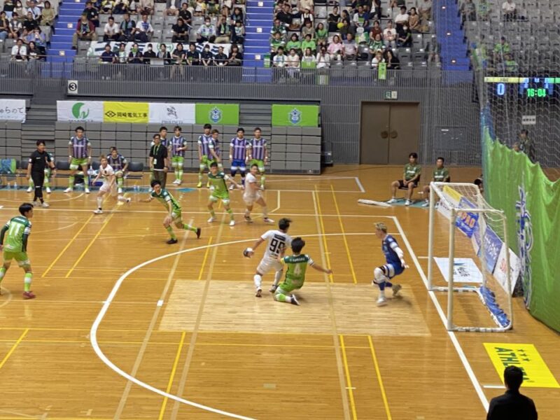 湘南ベルマーレフットサル　ボルクバレット北九州戦
