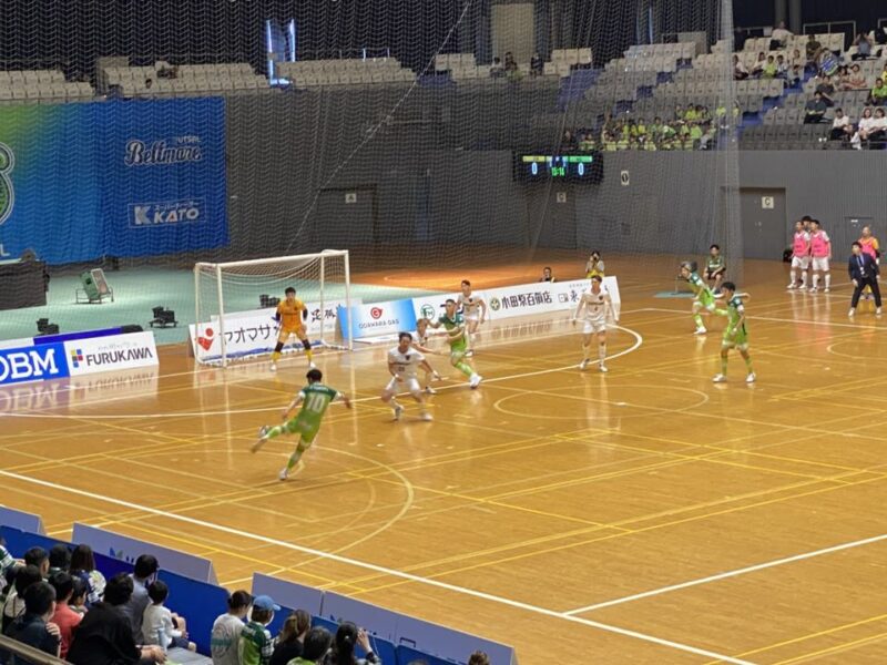 湘南ベルマーレフットサル　ボルクバレット北九州戦