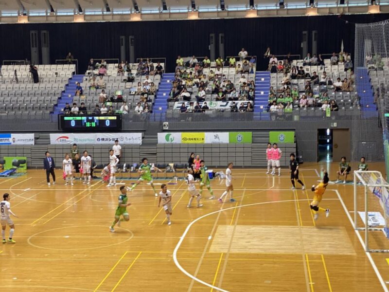 湘南ベルマーレフットサル　ボルクバレット北九州戦