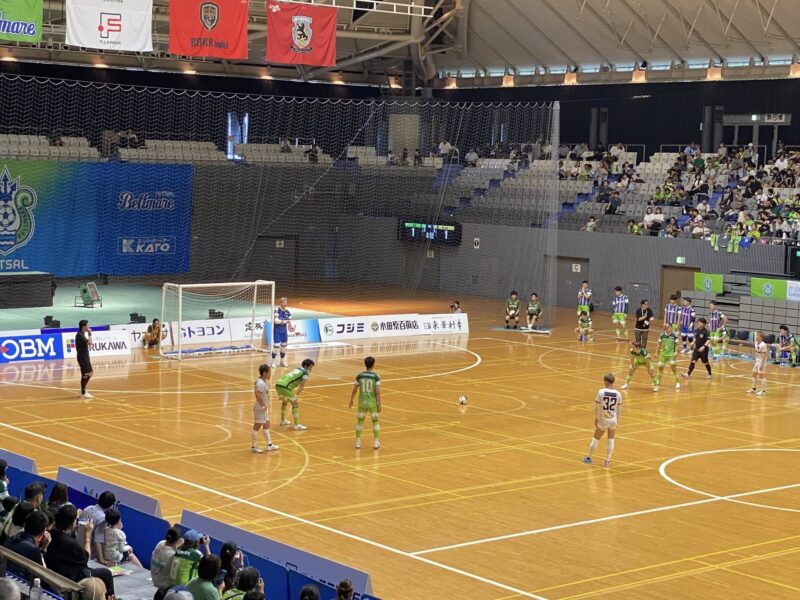 湘南ベルマーレフットサル　ボルクバレット北九州戦