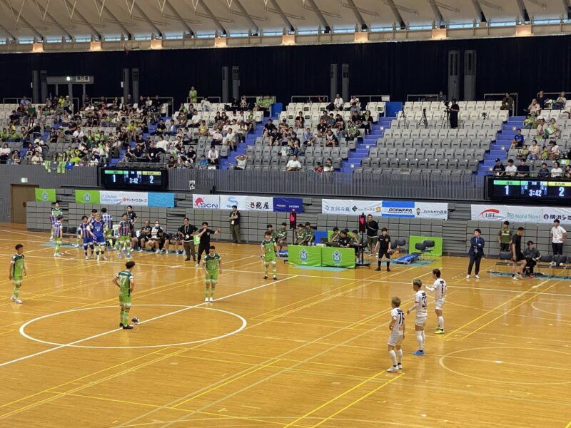 湘南ベルマーレフットサル　ボルクバレット北九州戦