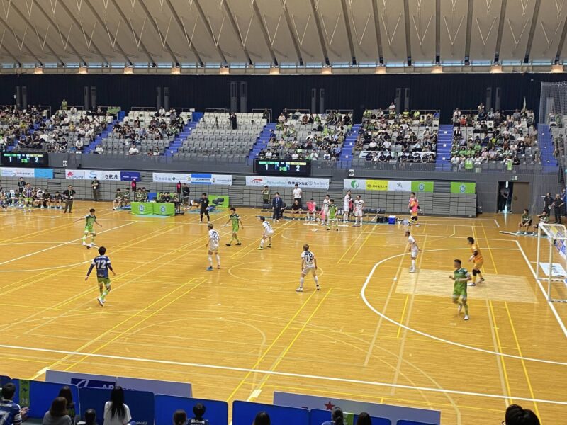 湘南ベルマーレフットサル　ボルクバレット北九州戦