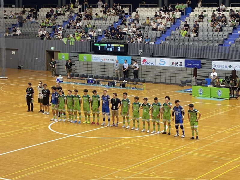 湘南ベルマーレフットサル　ボルクバレット北九州戦