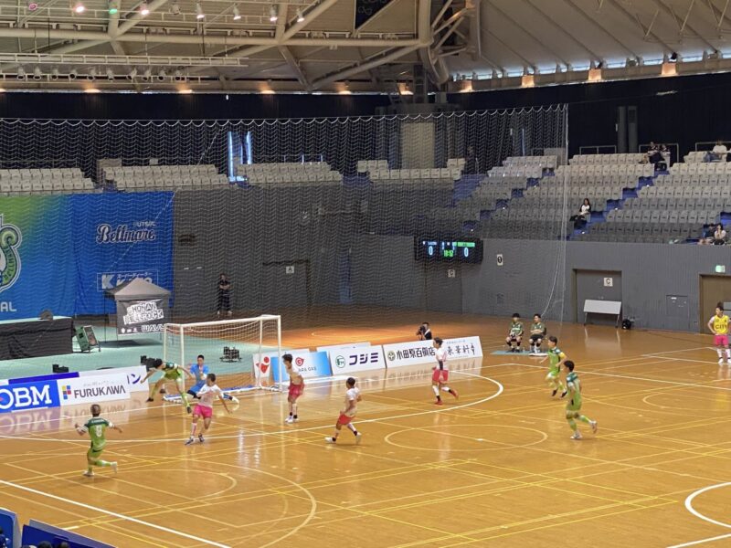 湘南ベルマーレフットサル　しながわシティ戦