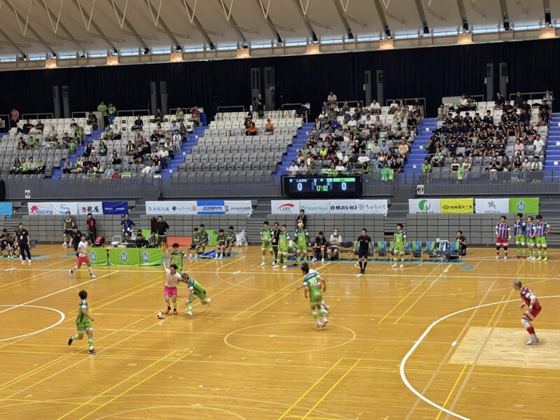 湘南ベルマーレフットサル　しながわシティ戦