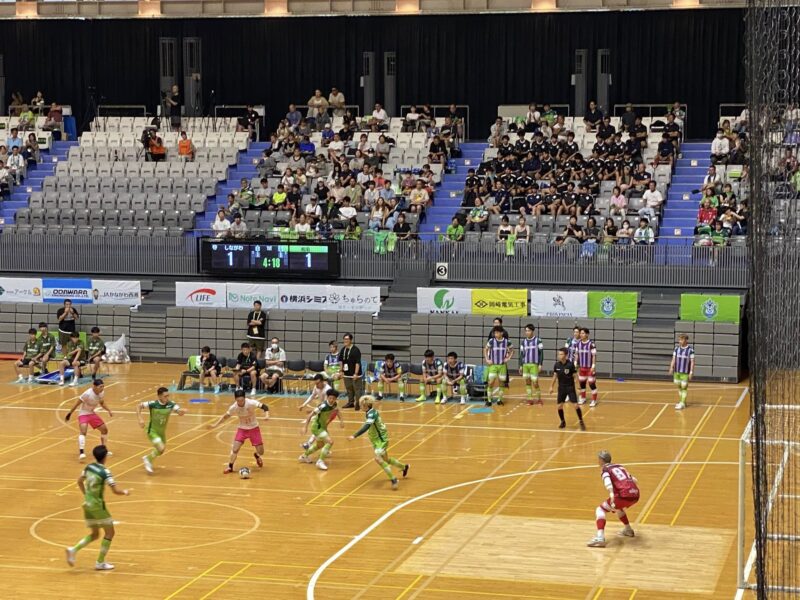 湘南ベルマーレフットサル　しながわシティ戦