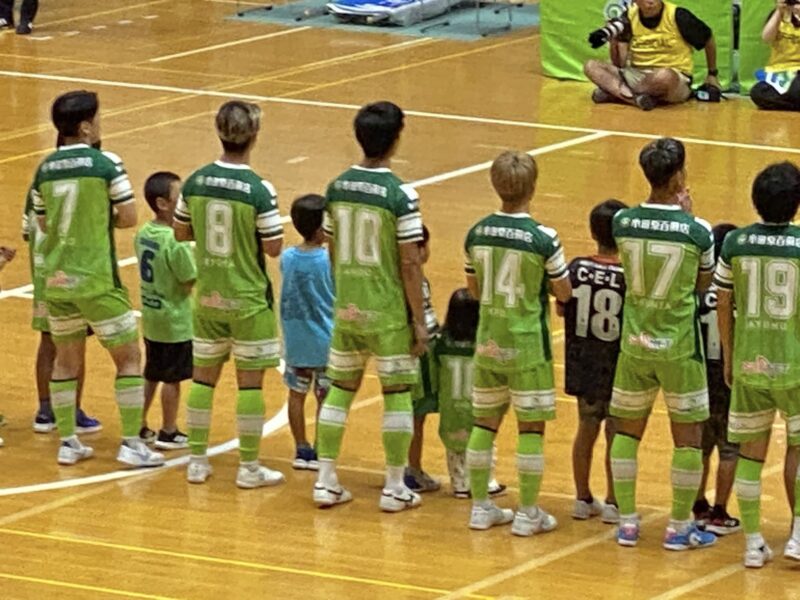 湘南ベルマーレフットサル　シュライカー大阪戦